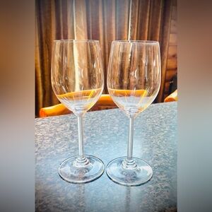 RIEDEL Red Wine Cabernet/Bordeaux Glasses set of Two Stems 9.5” Tall